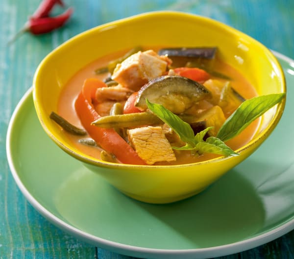 Rotes Curry mit Geflügel von Cookiedoo